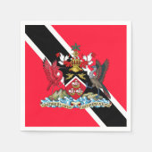 Trinidad en Tobago Servet (Voorkant)