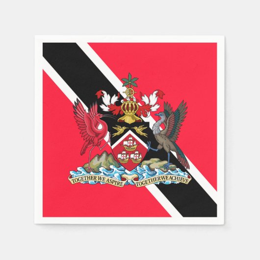 Trinidad en Tobago Servet (Voorkant)
