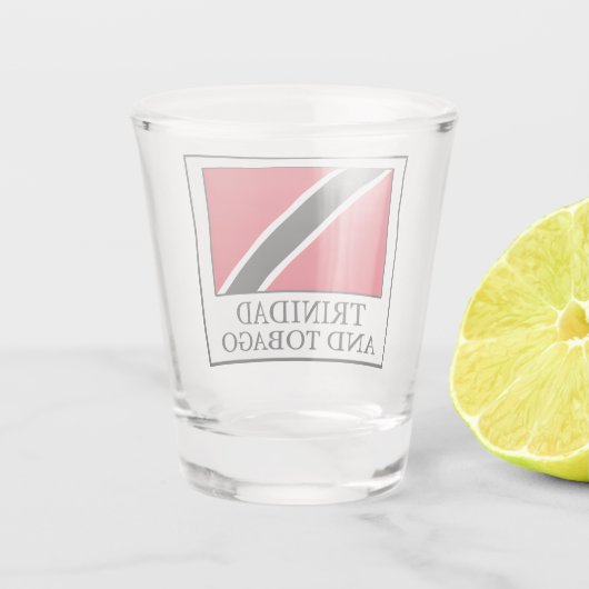 Trinidad en Tobago Shot Glas (Achterkant)