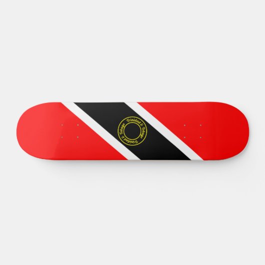 Trinidad en Tobago Skateboard (Horizontaal)