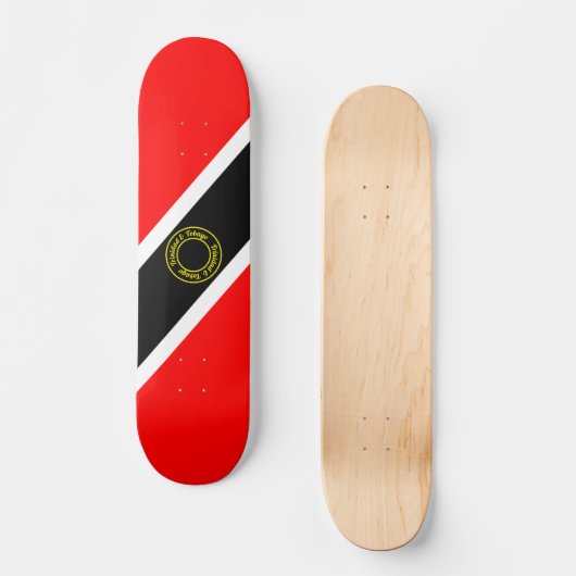 Trinidad en Tobago Skateboard (Voorkant)