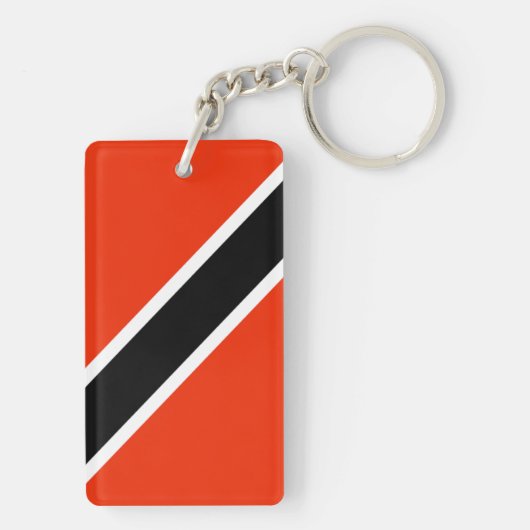 Trinidad en Tobago Sleutelhanger (achterkant)