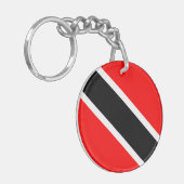 Trinidad en Tobago Sleutelhanger (Voorkant Links)