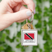 Trinidad en Tobago Sleutelhanger (Hand)