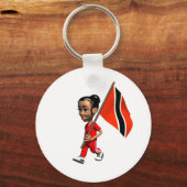 Trinidad en Tobago Sleutelhanger (Voorkant)
