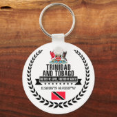Trinidad en Tobago Sleutelhanger (Voorkant)