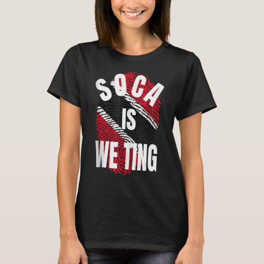 Trinidad en Tobago Soca T-shirt (Voorkant)