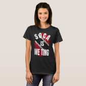 Trinidad en Tobago Soca T-shirt (Voorkant volledig)