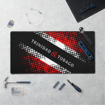 Trinidad en Tobago Stippenpatroon Vlag