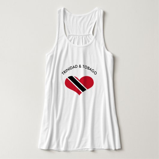 Trinidad en Tobago Tanktop (Design voorkant)
