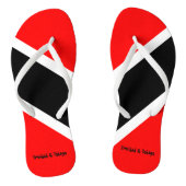 Trinidad en Tobago Teenslippers (Voetbed)