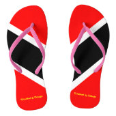Trinidad en Tobago Teenslippers (Voetbed)