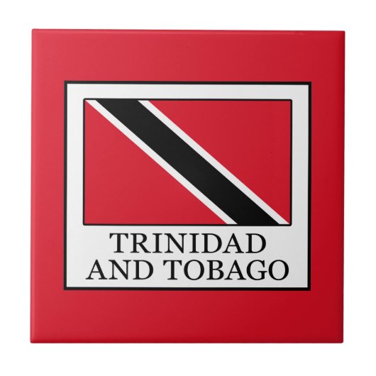 Trinidad en Tobago Tegeltje (Voorkant)