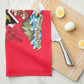 Trinidad en Tobago Theedoek (Quarter Fold)