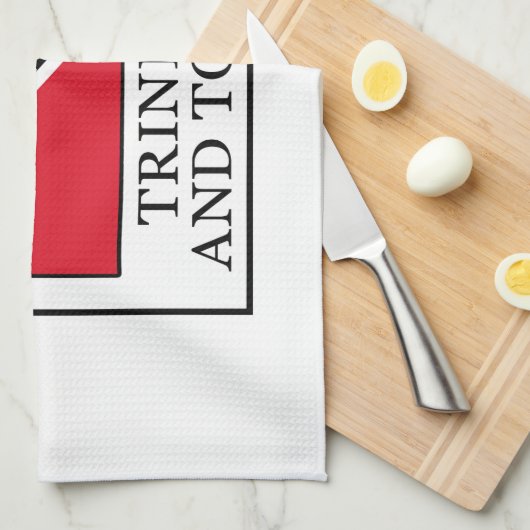 Trinidad en Tobago Theedoek (Quarter Fold)