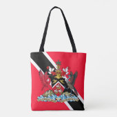 Trinidad en Tobago Tote Bag (Achterkant)