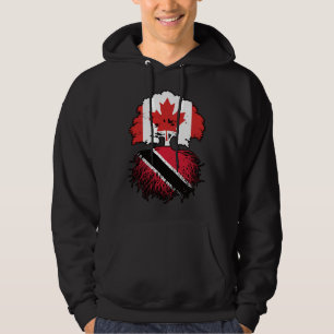 Trinidad en Tobago Trinidadian Canadian Canada Hoodie