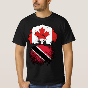 Trinidad en Tobago Trinidadian Canadian Canada T-shirt