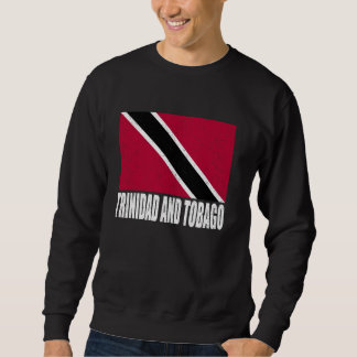 Trinidad en Tobago Vlag Grunge Souvenir Trui