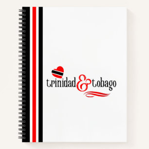 Trinidad en Tobago Vlag Notitieboek