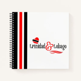 Trinidad en Tobago Vlag Notitieboek