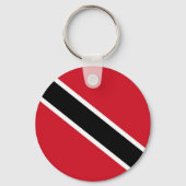 Trinidad en Tobago vlag Sleutelhanger (Voorkant)