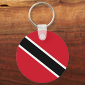Trinidad en Tobago vlag Sleutelhanger (Voorkant)