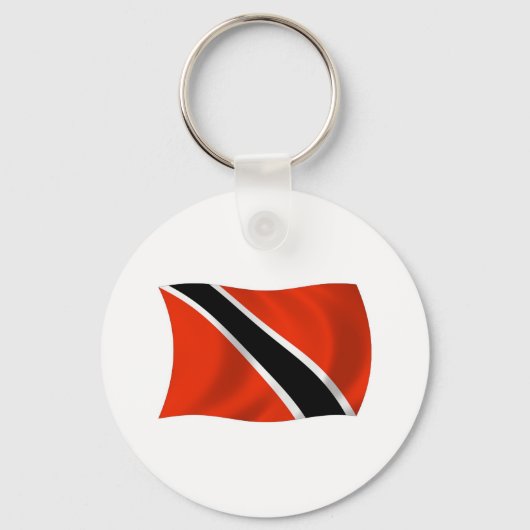 Trinidad en Tobago Vlag Sleutelhanger (Voorkant)