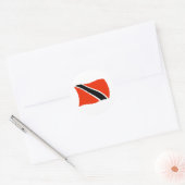 Trinidad en Tobago Vlag Sticker (Envelop)
