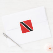 Trinidad en Tobago Vlag Sticker (Envelop)