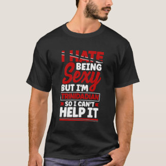 Trinidad en Tobago vlag Trinidad Quote T-shirt