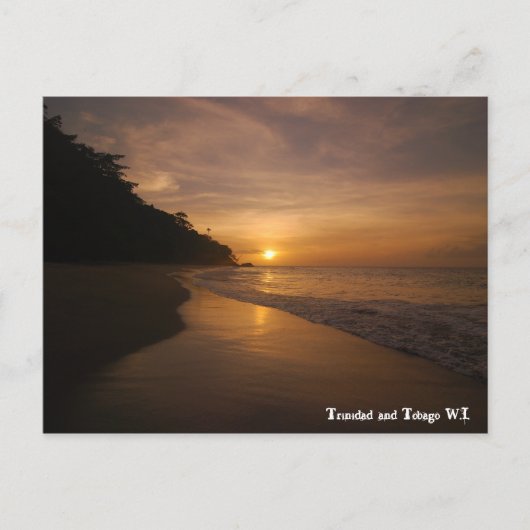 Trinidad en Tobago W.I. Briefkaart (Voorkant)