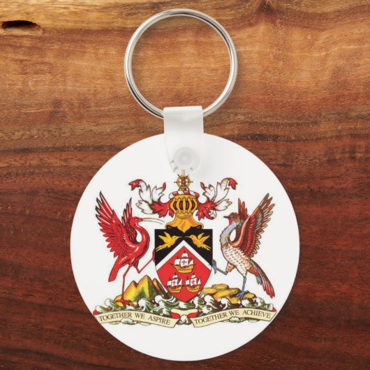 Trinidad en Tobago - Wapenstilte Sleutelhanger (Voorkant)
