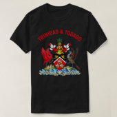Trinidad en Tobago - Wapenstilte T-shirt (Design voorkant)