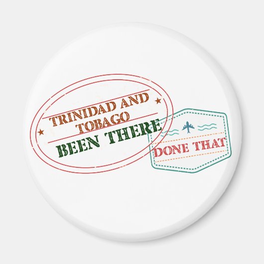 Trinidad en Tobago Was erbij Magneet (Voorkant)