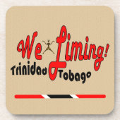 Trinidad en Tobago We Liming Drankjes Onderzetter (Voorkant)