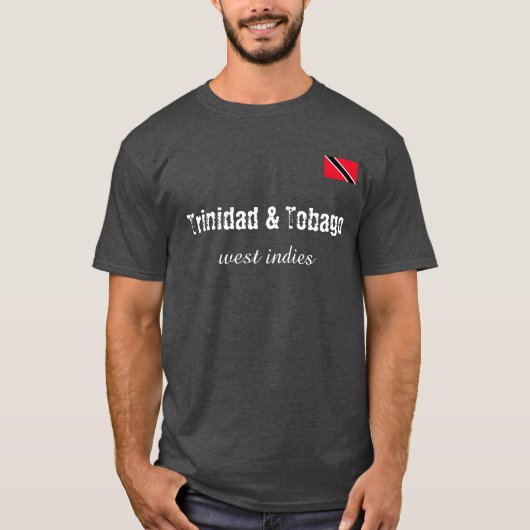 Trinidad en Tobago West Indies T-shirt (Voorkant)
