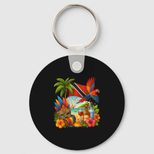 Trinidad en Togo Caribische Vakantie Trinidad Vlag Sleutelhanger