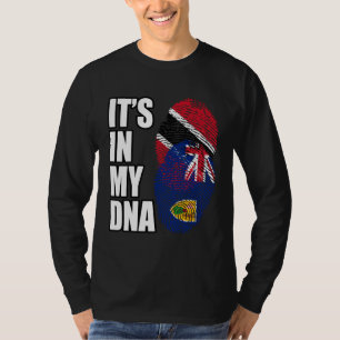 Trinidad en Turks- en Caicoseiland Mix DNA-erfgoed T-shirt