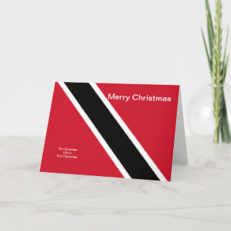 Trinidad Feestdagen Kaart