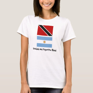 Trinidad_flag, Argentina_flag, Trinidad en Arg... T-shirt