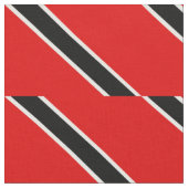 Trinidad Flag Fabric Stof (Close Up)