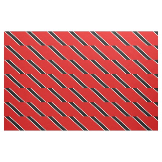 Trinidad Flag Fabric Stof (Fat Quarter)