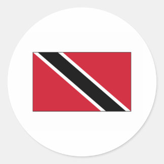 Trinidad FLAG International Ronde Sticker