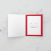 TRINIDAD FLAG | Kerstmis | Festief Feestdagen Kaart (Binnen)