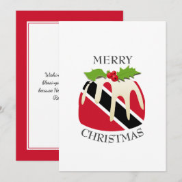 TRINIDAD FLAG | Kerstmis | Festief Feestdagenkaart