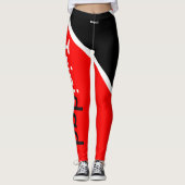 TRINIDAD FLAG LEGGINGS BY. HAVIC ACD (Voorkant)