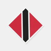 Trinidad Flag Napkins Servet (Hoek)