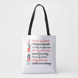 TRINIDAD Gedrag Trini Cultuur Tote Bag