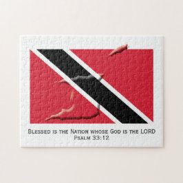 TRINIDAD | Gezegende natie | TRINIDADIAN FLAG Legpuzzel